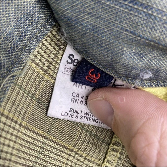 Seal Kay Independent Men’s Size 30x34 Camouflage Pants Green Tactical Cargo - Picture 12 of 12